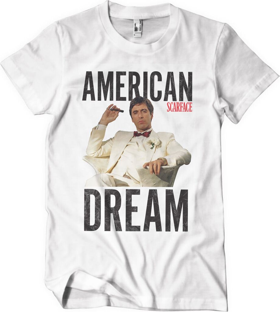 Scarface - American Dream T-Shirt - X-Large - White