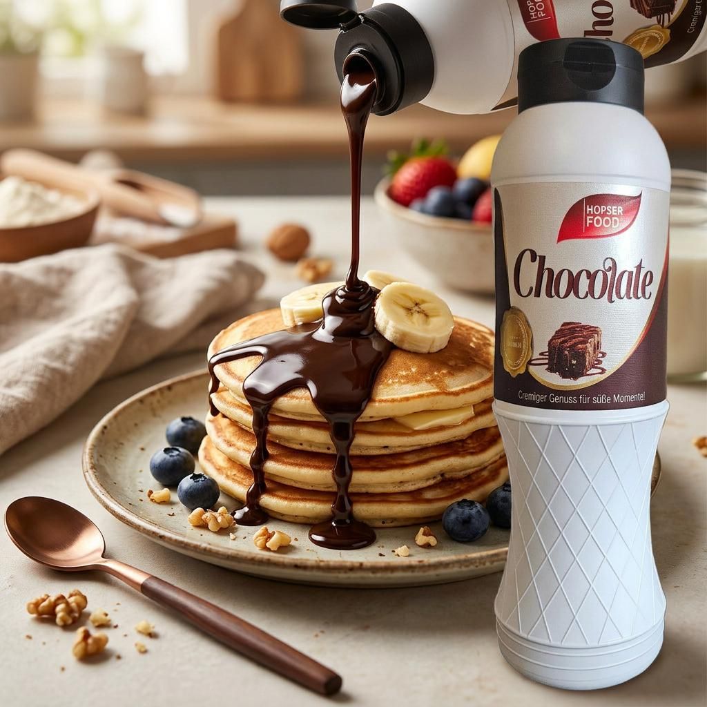 Eiswagen-Aufkleber „Weiße Schokoladensoße“ – Whippy Tablett Decal (Größe Wählbar)
