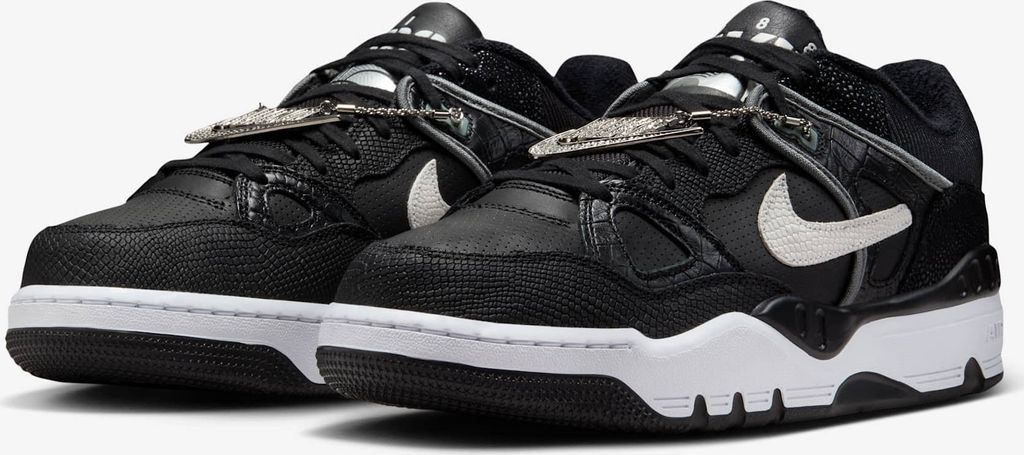 Nike x Nigo Air Force 3 Low SP "Black White" Schwarz, Größe: 42,5