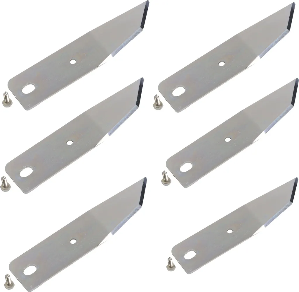 Lame 119459 robuste 6x10,3 cm compatible AL-KO Brill et Oleo Mac
