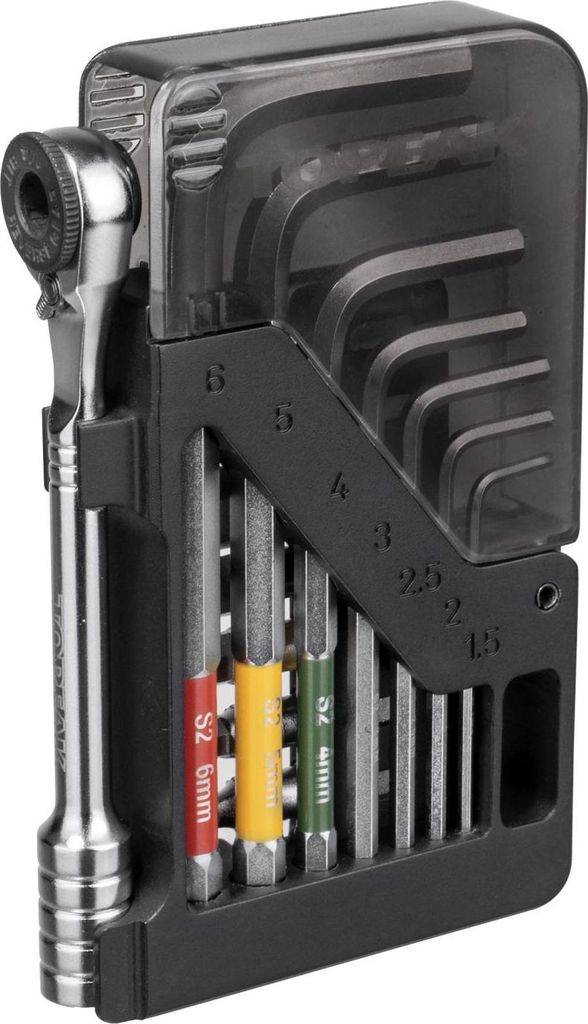 Topeak OMNI TOOLCARD, Fahrrad Reparatur, Werkzeug, 15 Funktionen, Multitool