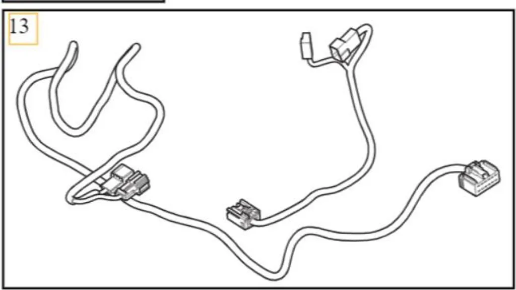 Pack USB Volvo S60 III V60 II haute vitesse avec faisceau spécifique