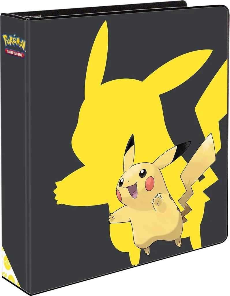 Classeur à Anneaux Pokemon Pikachu A4 pour Cartes et Documents Scolaires