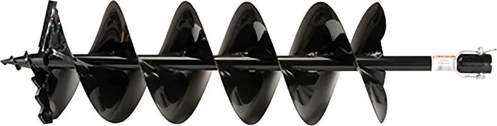 Tarière Makita E-07319 robuste Ø 200 mm en acier pour sols difficiles