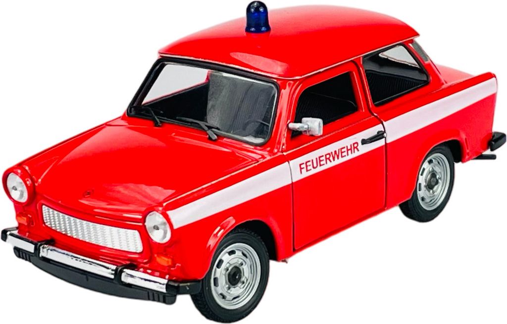 Welly Trabant 601 Feuerwehr  Maßstab 1:24 Modellauto 24037 Produktbild 