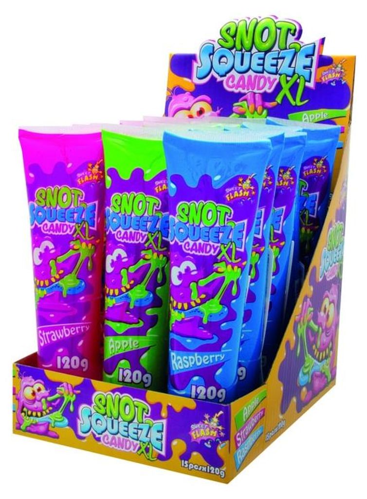 Sweet Flash Snot Squeeze XL Candygel 120 g Produktbild 
