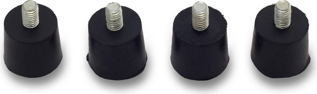 4 Gummi Füsse Aggregat Stromerzeuger Stromgenerator Generator