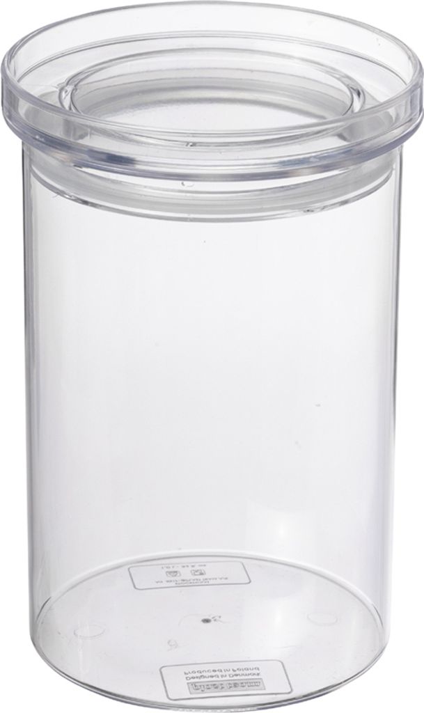 plast team Trockenvorratsdose Stockholm 0,1 Liter rund transparent