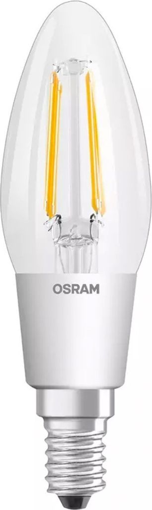 OSRAM GLOWDim E14 LED Candela Superstar 4,5W B40 Filamento Immagine del prodotto 