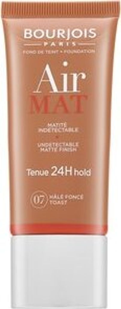 Bourjois Air Mat 24H Undetectable Matte Finish - 07 Tan Dark Flüssiges Make Up für einen matten Effekt 30 ml