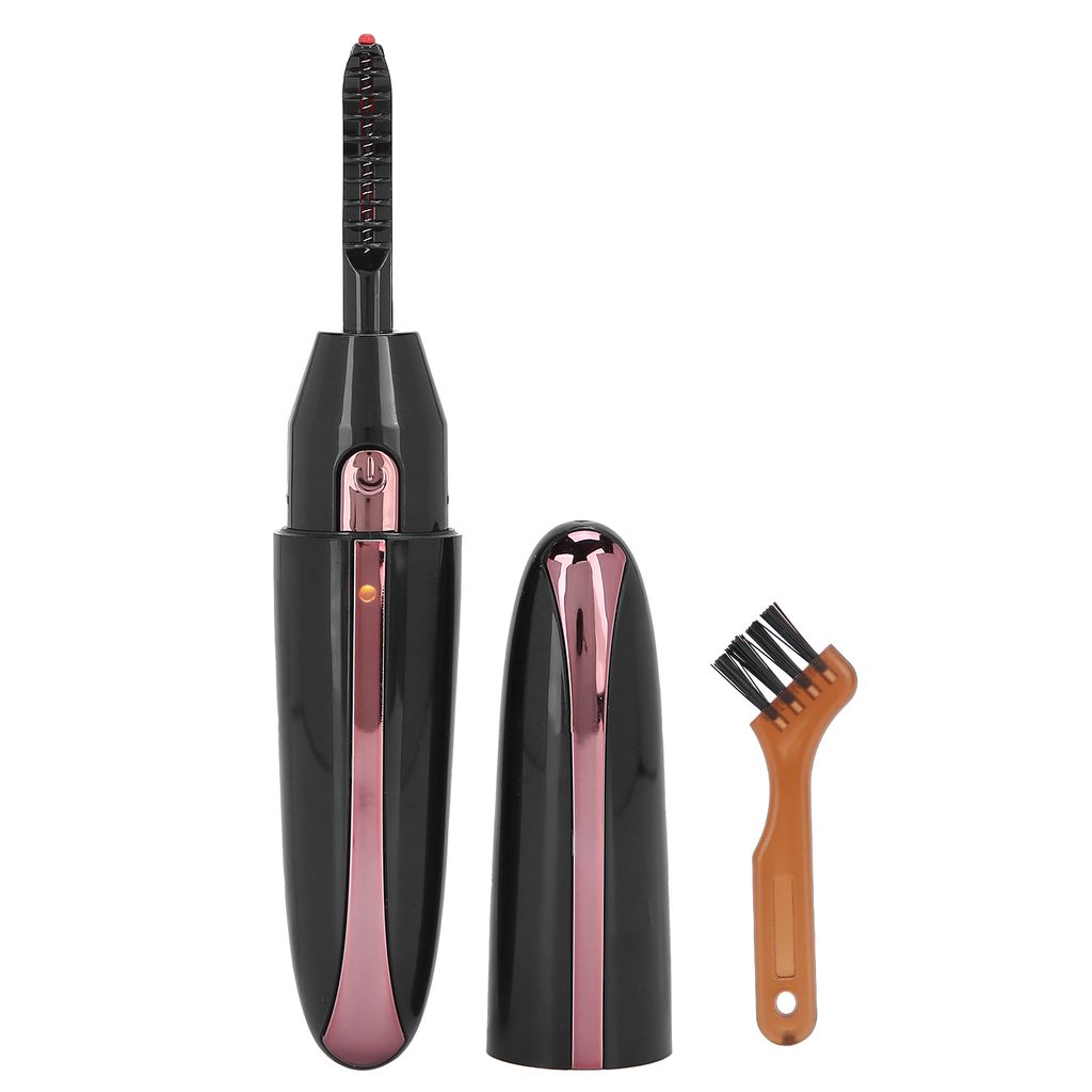 USB Wiederaufladbarer Elektrischer Wimperncurler – Schnelles Natürliches Curling, Heizender Wimpernformer, Schwarz