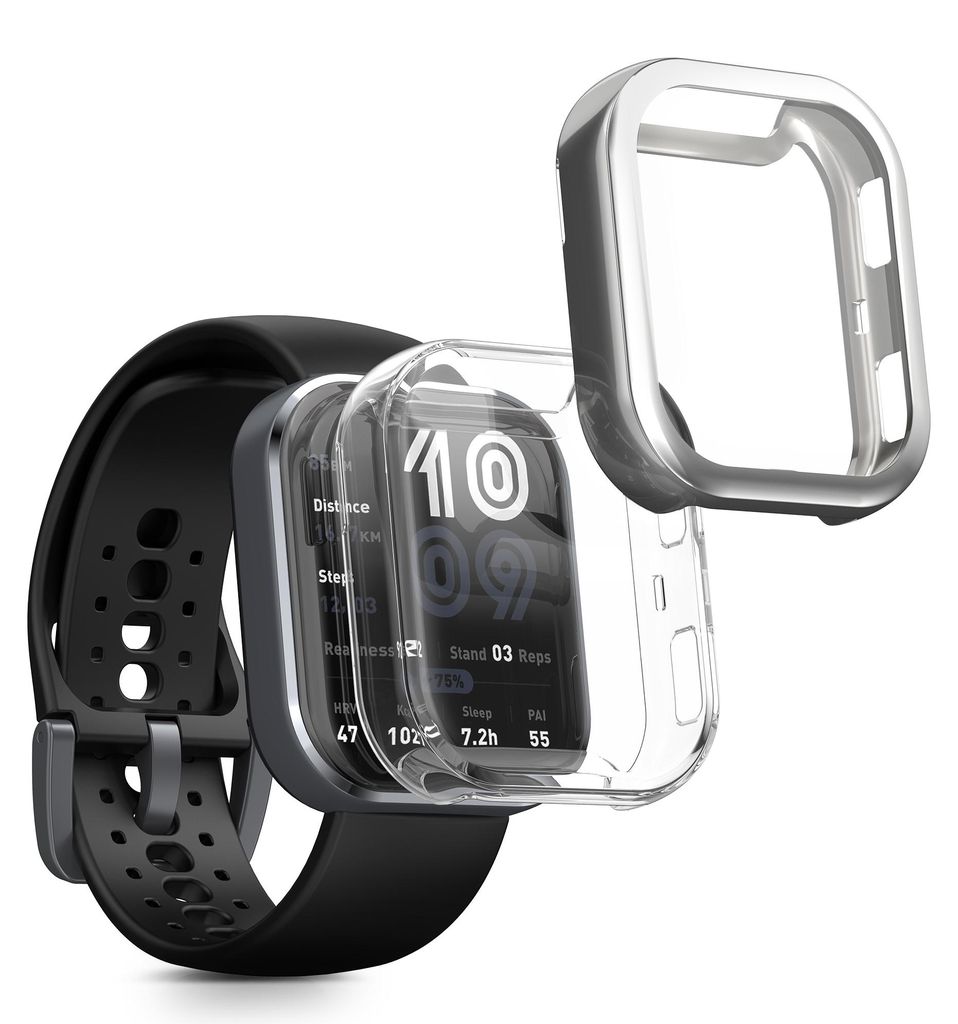 kwmobile 2x Silikon Hülle für Amazfit Bip 6 Schutzhülle - Produktbild 