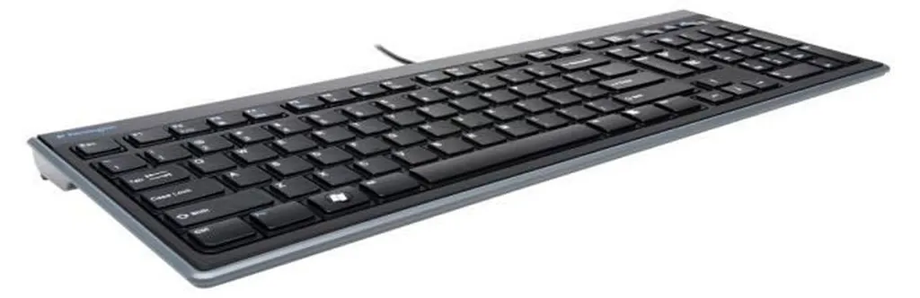 Kensington SlimType K72357FR Clavier Filaire USB AZERTY Français Noir