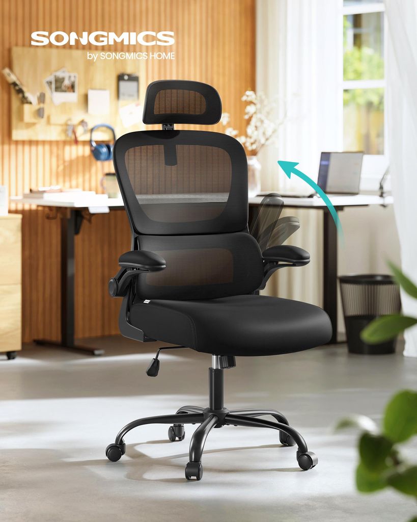 Kancelářská židle, síťovaná židle, ergonomický design, s Obrázek produktu 