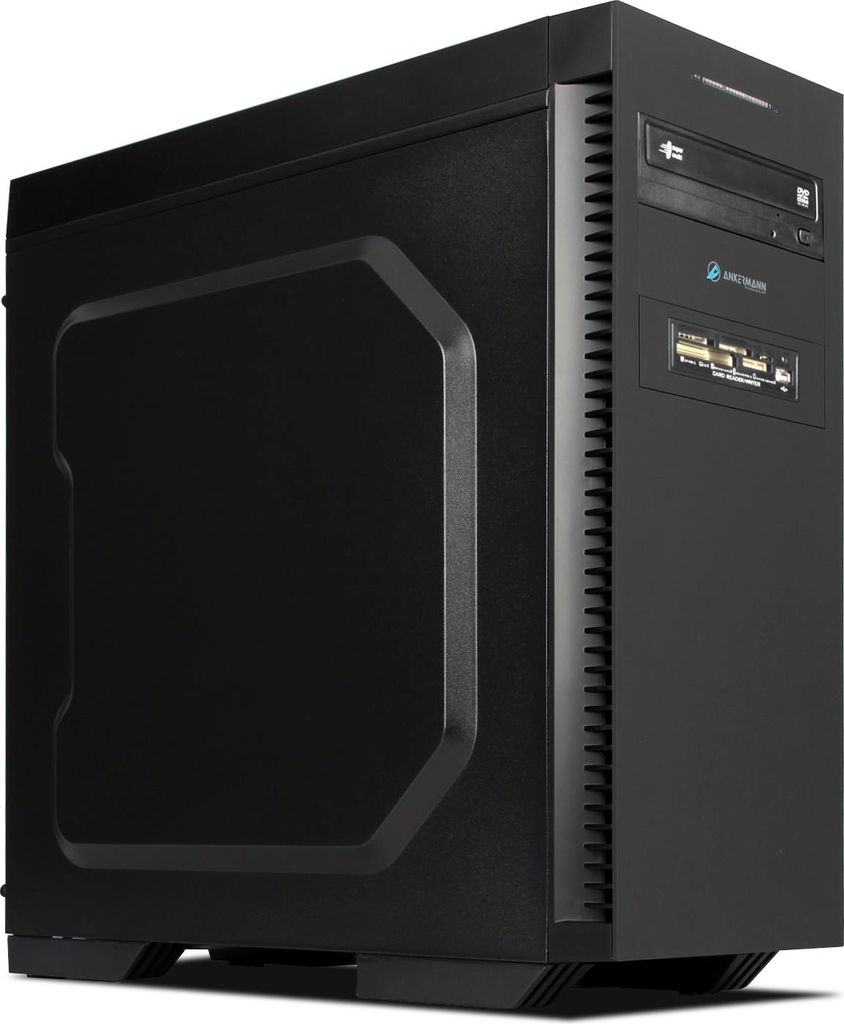 Ankermann CAD V3, Intel Core i5-14400F, Nvidia GeForce Quadro M2000 4GB, 16GB DDR5 RAM, 1TB NVMe SSD, Windows 11, WLAN & Bluetooth, Libre Office