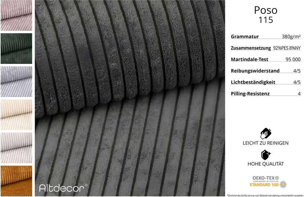 ALTDECOR Polsterbett mit Bettkasten - RENO 140x200 Dunkelgrau und Lattenrost, Bett mit Kopfteil, Boxbett ohne Matratze, Doppelbett mit Stauraum