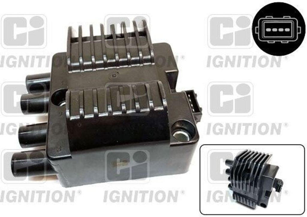 QUINTON HAZELL XEI97 Zündspule für OPEL Astra G CC (T98) Corsa B Schrägheck (S93) Astra G Caravan (T98) Astra F CC (T92) VECTRA B (36) Corsa A CC