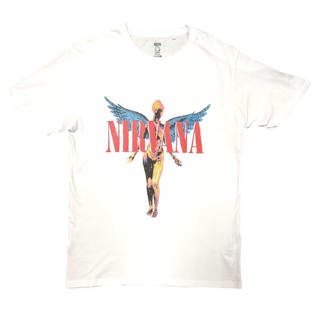 Nirvana Angelic White M T-Shirt Produktbild 