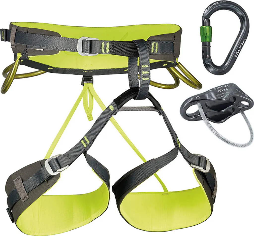 Harnais Réglable Camp Energy CR 3 Pack Gris Taille M Confort Optimal