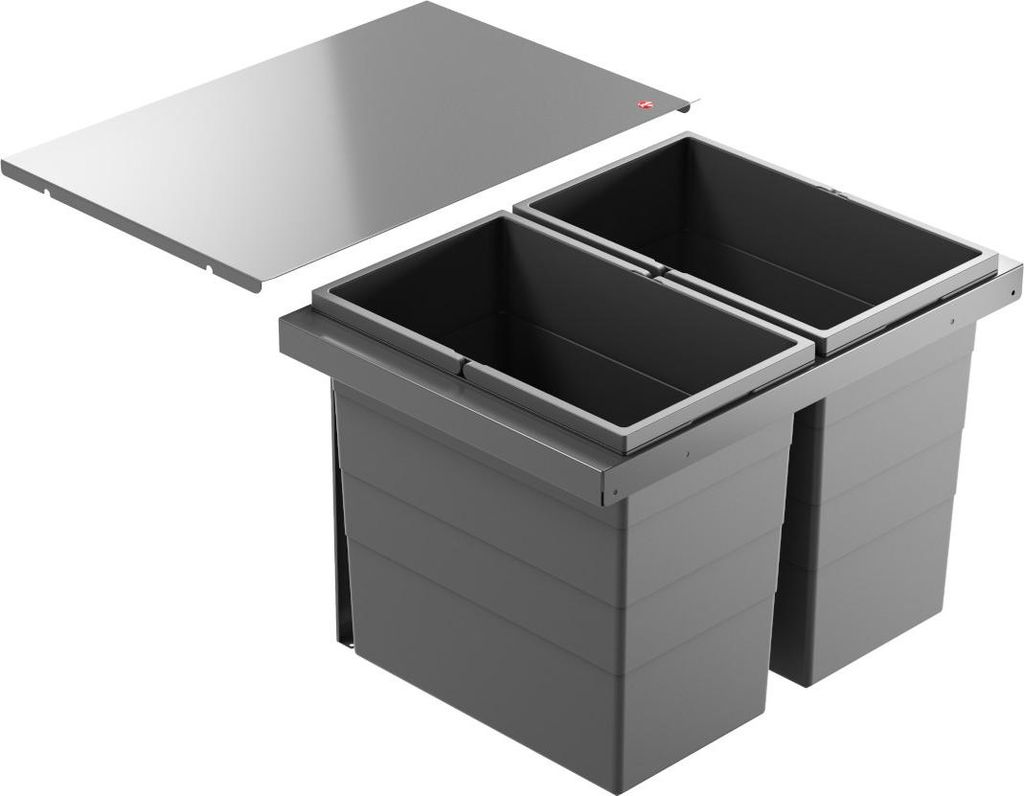 Hailo Abfallsammler 10000225 Triple XL 600 28/28 Liter Produktbild 