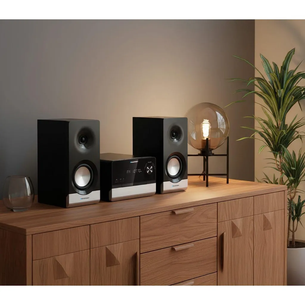 Micro Chaîne Blaupunkt MS40.2BT 40W Bluetooth avec Réveil et Port USB