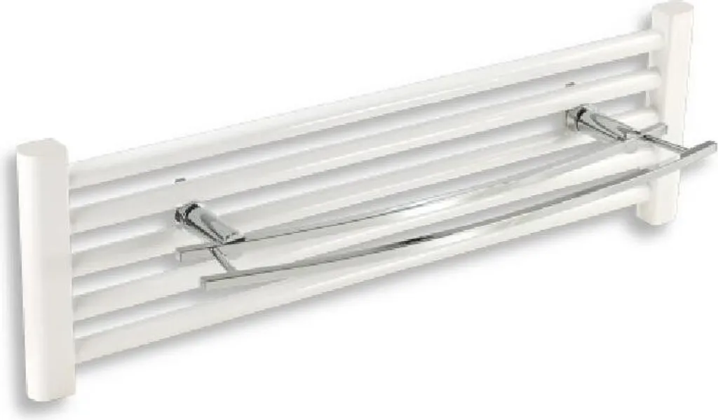 Support pour sécher les serviettes sur radiateur 600 mm Metalia 2 double