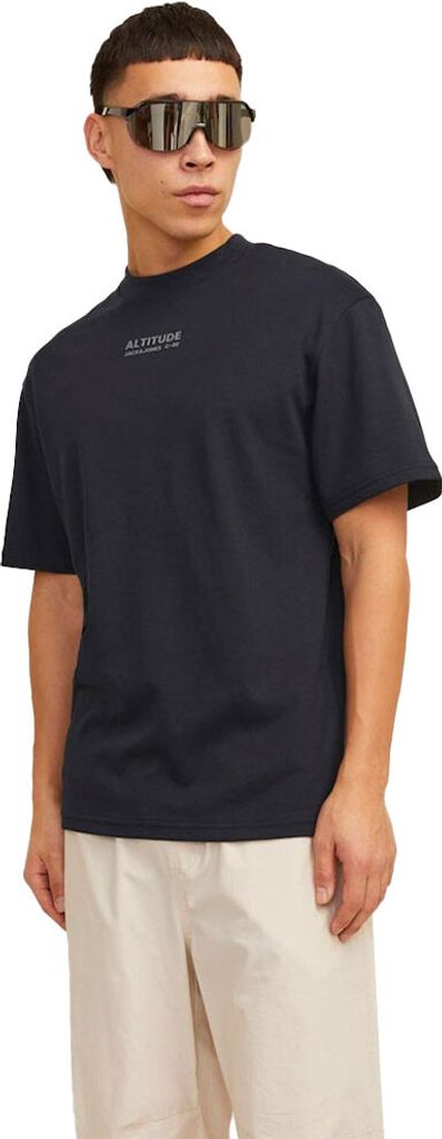 Jack & Jones Altitude Kurzarm-t-shirt Blau XL Mann Blau XL