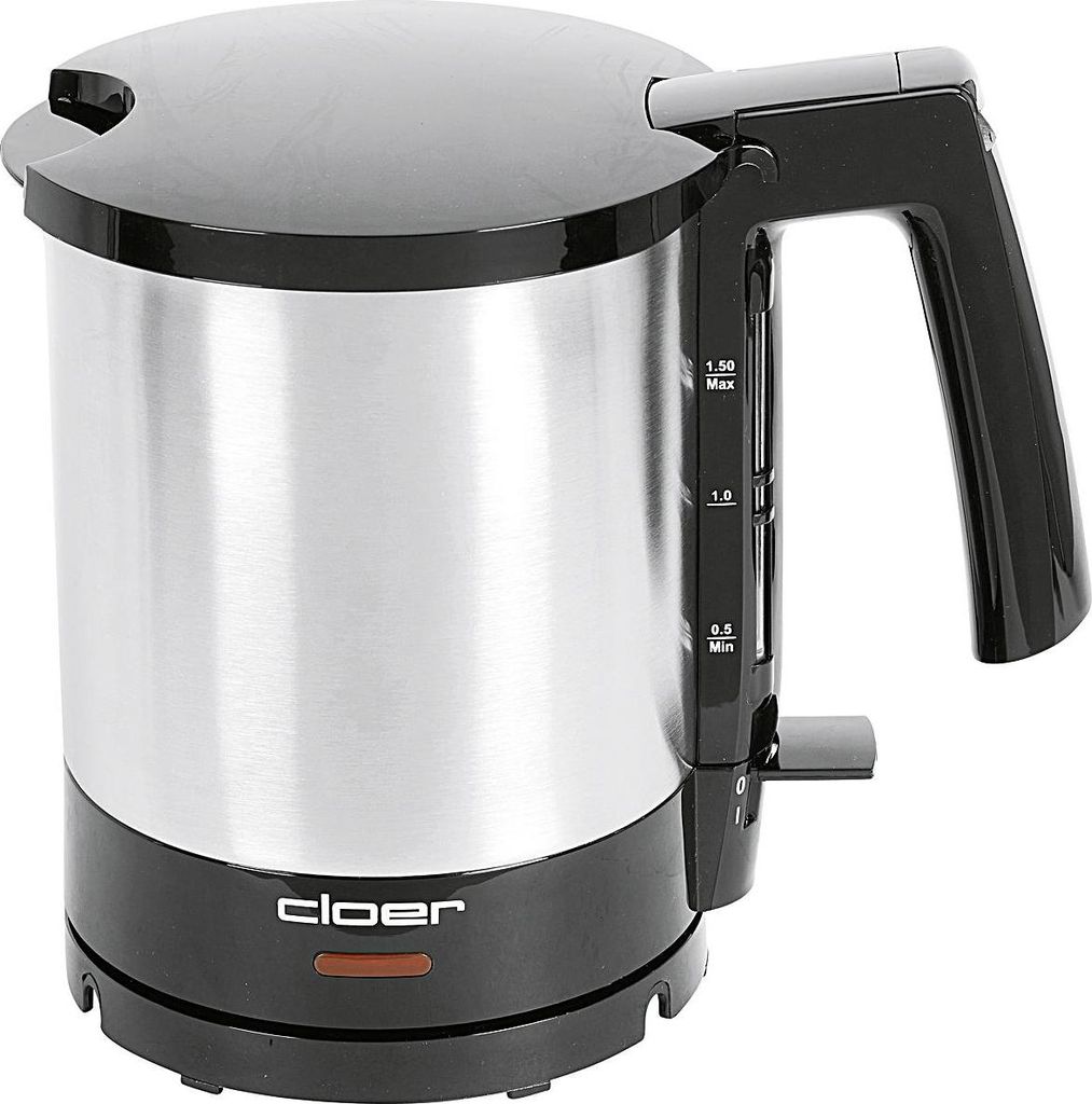 Cloer 4710, 1,5 L, 1800 W, Čierna, Nerezová oceľ, Nerezová Obrázok produktu 