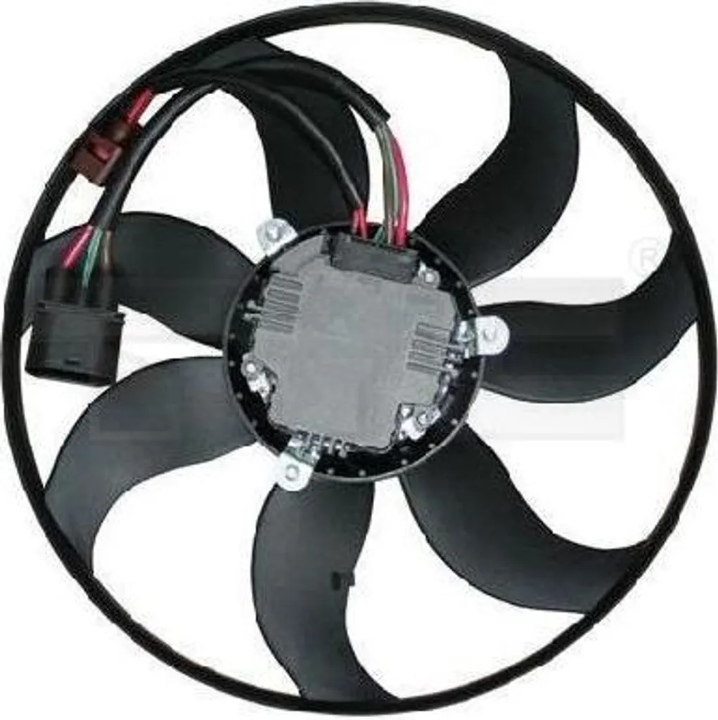 Ventilateur de Radiateur TYC 837-0029 pour Audi A3 et VW Golf V VI