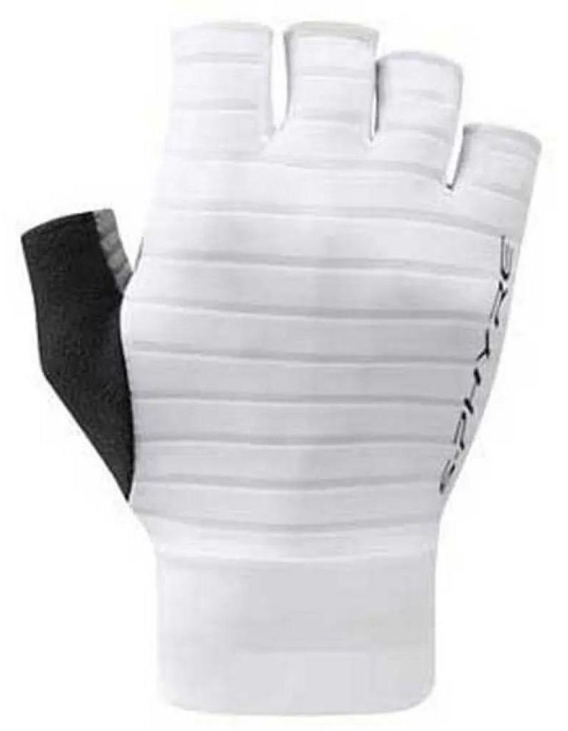 SHIMANO S-Phyre Flash Gloves White S - aerodynamische Rennrad-Handschuhe