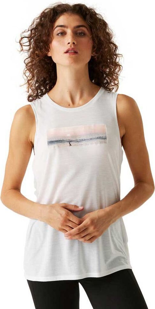 Regatta Freedale Iii ärmelloses T-shirt Weiß 10 Frau Weiß 10