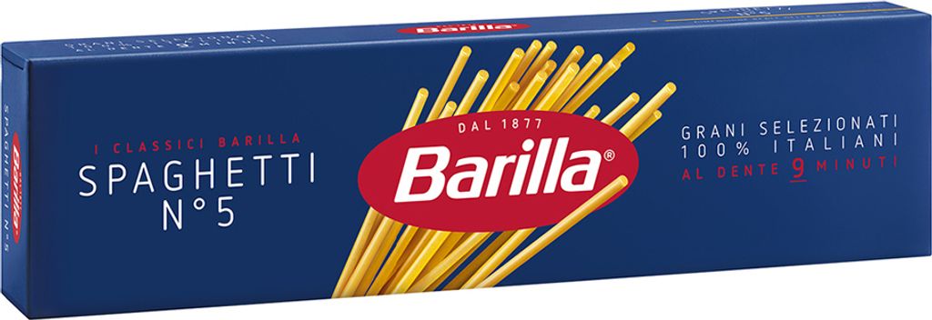 24x Pasta Barilla - Spaghetti N.5 - 500g - Italienische Produktbild 
