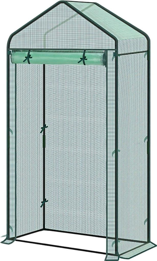 Foliengewächshaus Gartengewächshaus – Winterbeständig – PE-Folie 135 g/m² – Kweekhuis – Gewächshaus – Pflanzenhaus für Tomaten & Kl...