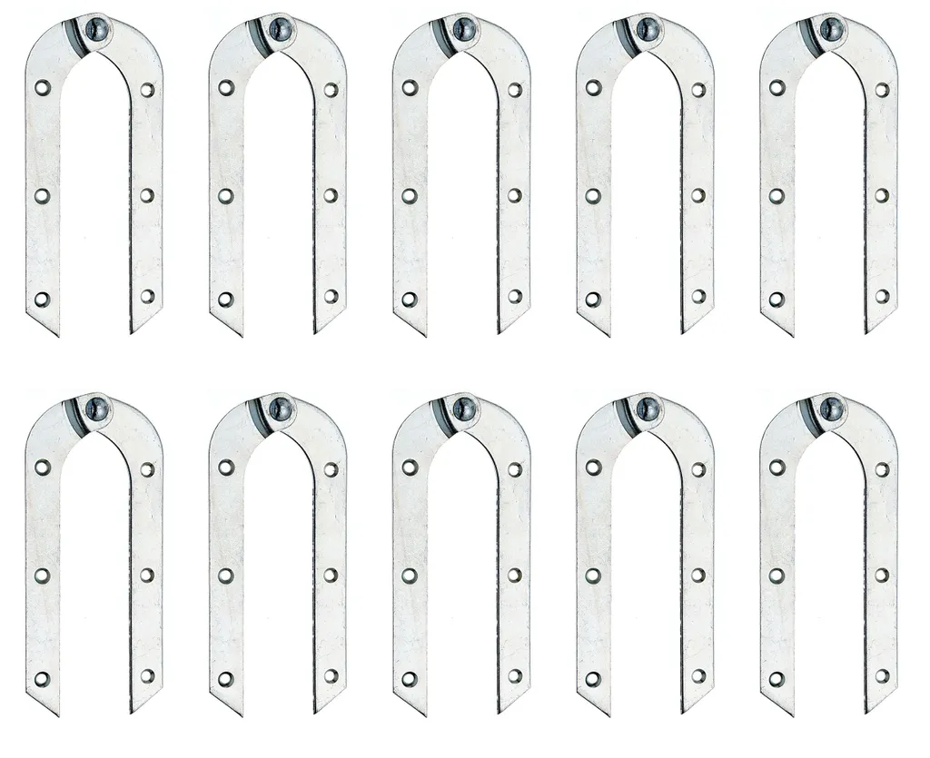 Connecteur de bois type bande d'échelle courbée Alberts 200 mm x 21 mm