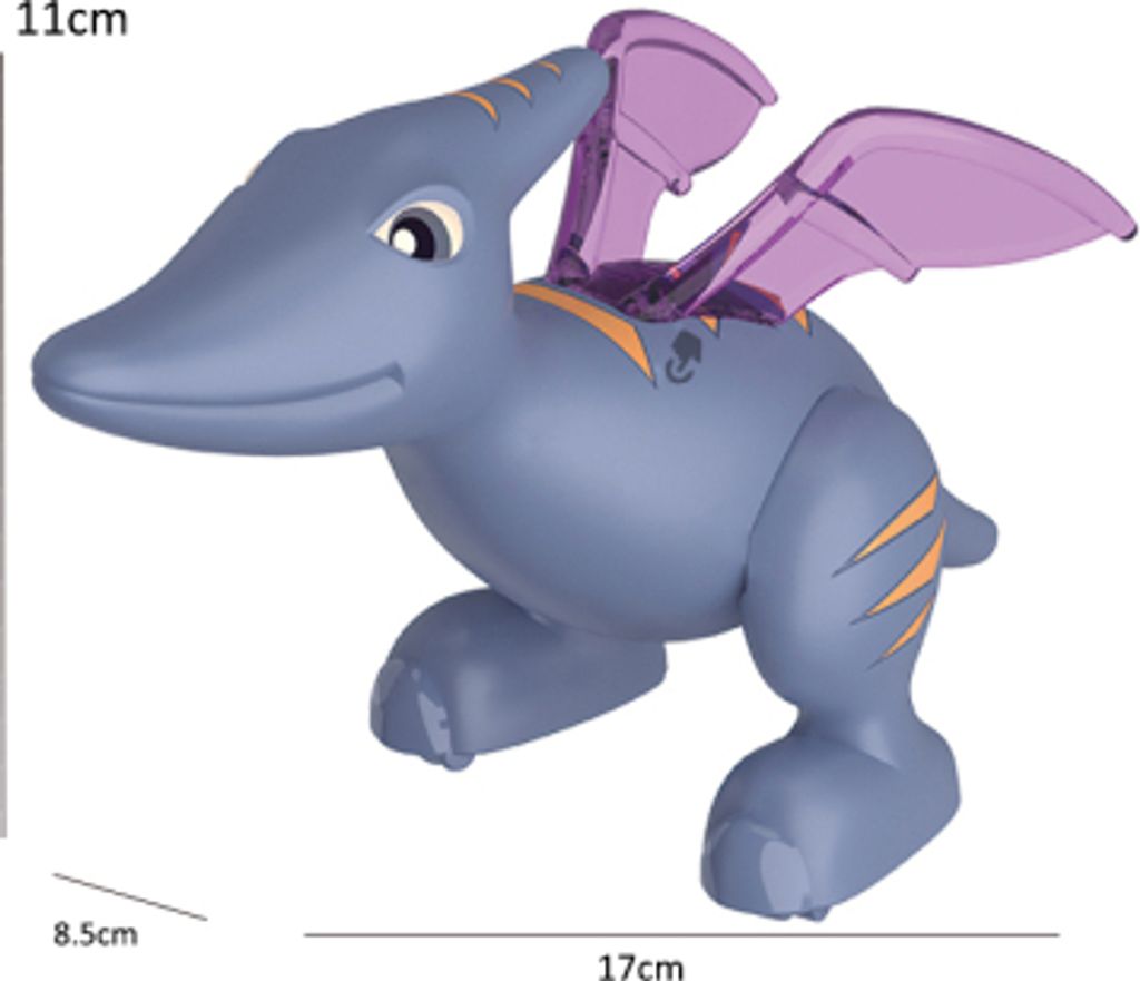 Pterosaurier faltbar magnetisch