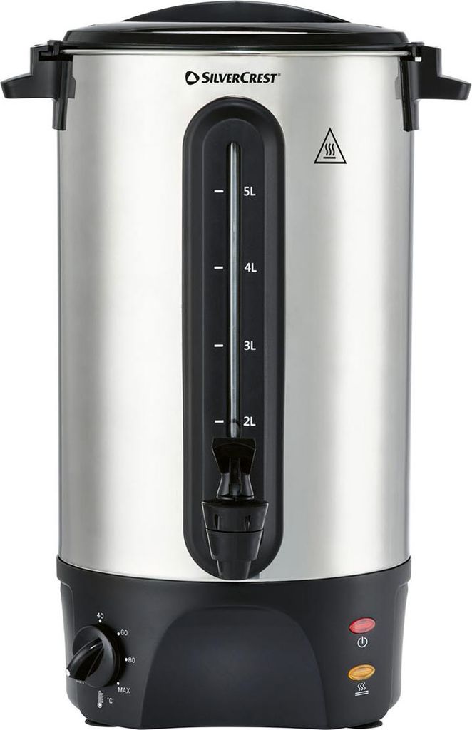 Silvercrest Heißgetränkeautomat Glühwein Tee Wasser SHGA Produktbild 