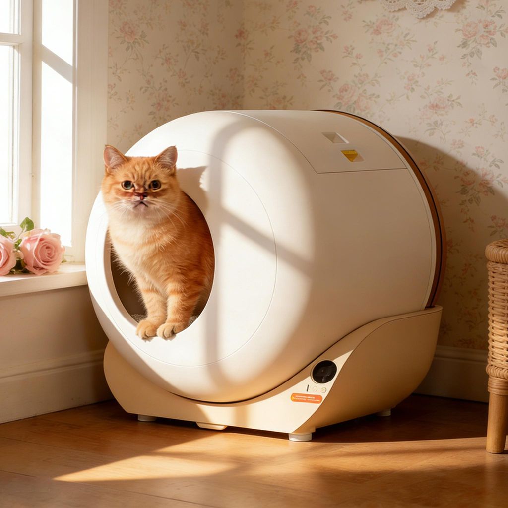 MODFU Katzentoilette XXL Selbstreinigende Katzenklo,intelligente Katzentoilette mit App-Steuerung,Automatisch,mit 40 Müllbeuteln, geeignet für al...