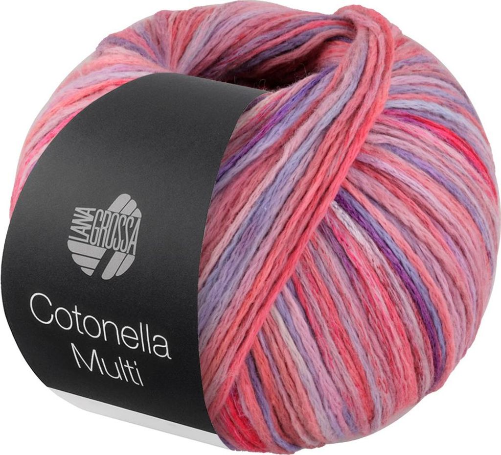 Lana Grossa COTONELLA MULTI 100 g weiches Kettengarn aus Produktbild 