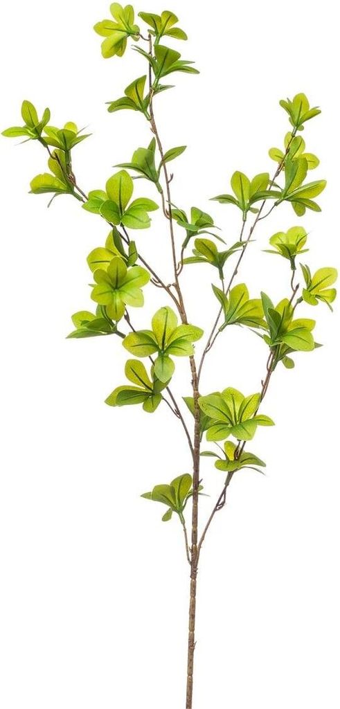 artplants.de Kunstzweig Pracht-Kapuzinerkresse TROPAL, grün, 90cm - Künstlicher Zweig