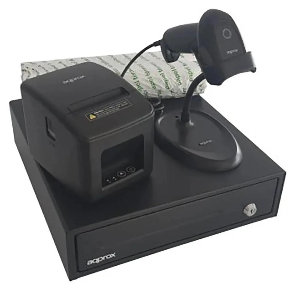 Imprimante POS thermique 200 mm/s Approx appPOSPACK3380USB