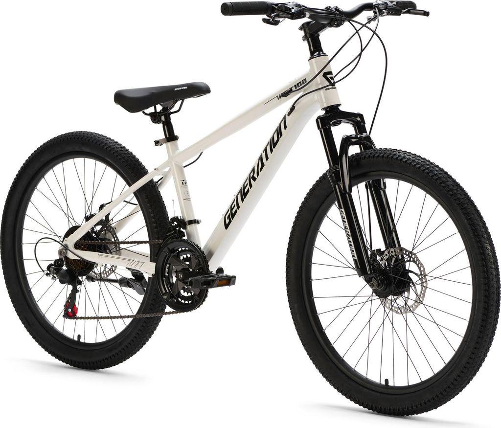 Generation GT100 24 Zoll Weiß – Kinderfahrrad Produktbild 