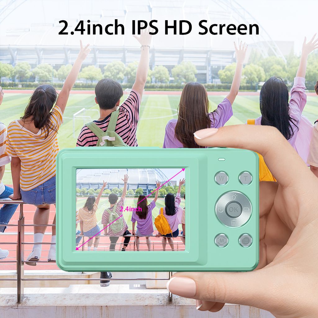 Andoer 1080P Digitalkamera, Fotokamera, Autofokus, 16 × Produktbild 10