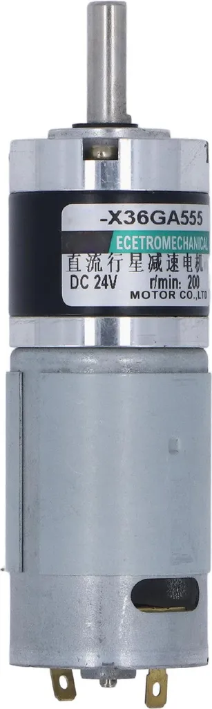 Moteur Planétaire pour Automatisation et Robotique 24V 200 RPM 15W
