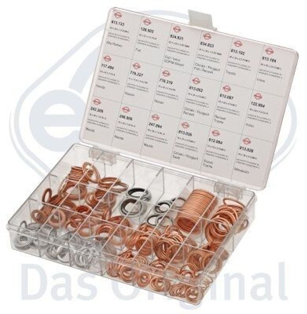 ELRING Dichtringsatz 036.400 am Getriebegehäuse 1,5mm Kupfer 22mm 27mm