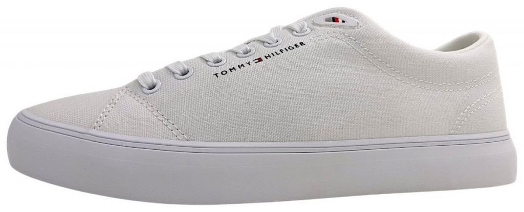 Tommy Hilfiger Harlem Core Canvas  Weiss - Große 41 Produktbild 