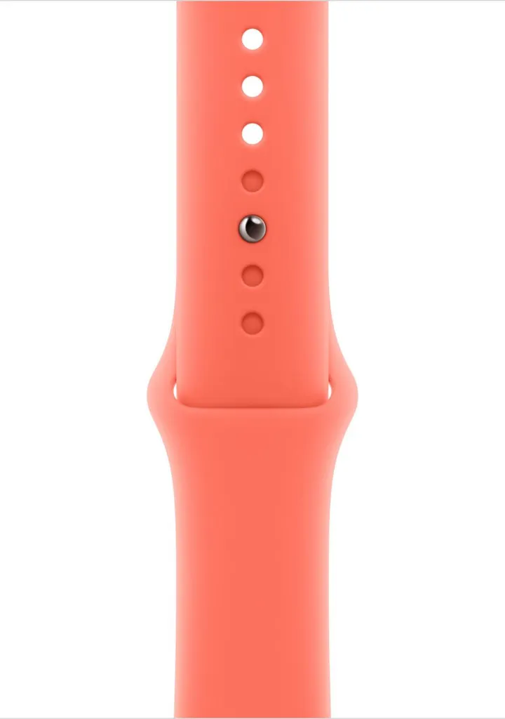 Cinturino Sport Apple Mandarancio 46mm M/L | Resistente e Lavabile