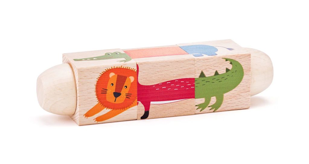 Woody Woody Turn Puzzleblock Dschungel 91976