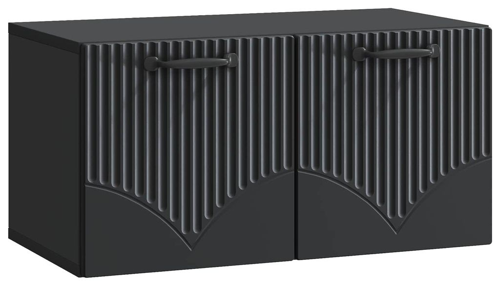 Maison Exclusive - Wandmontierter TV-Schrank Schwarz 59,5 x 31 x 30 cm