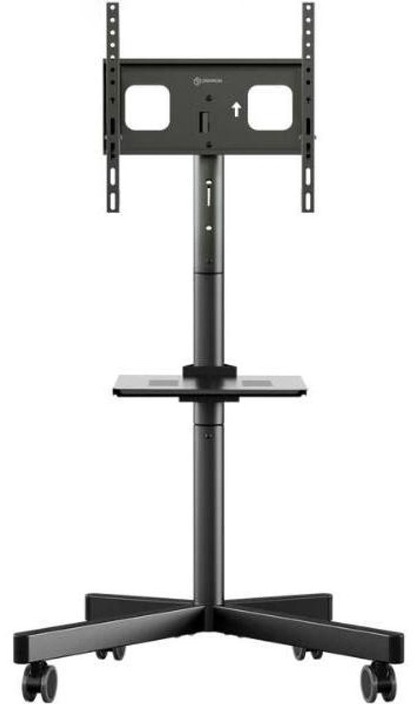 ONKRON TS1137-YW, 58,4 cm (23"), 152,4 cm (60"), 100 x 100 mm, 400 x 400 mm, Stahl, Schwarz, Gelb