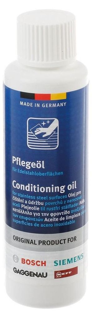 BSH Edelstahlpflegeöl 100ml - Für alle Edelstahl & Produktbild 